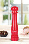 Kiwi KSPG-4810 Otomatik Ayarlanabilir Tuz Karabiber Baharat Değirmeni Baharat Öğütücü Kırmızı