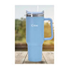 Kiwi Kt-8660 Pipetli Termos Bardak 1,2 Lt Sıcak ve Soğuk Mavi