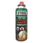 STEEL PROFESSIONAL - Kamp Gazı  Bütan Propan Gaz Kartuşu 1 Adet 400 ml