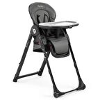Pierre Cardin Katlanır Çok Amaçlı Mama Sandalyesi Füme 