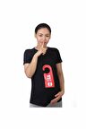 Mummy's Baby Hamile Tişört Do Not Disturb Siyah