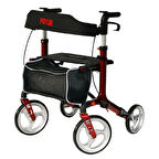 Poylin Lüks Rollatör | Alüminyum, 9,10 Kg, Ayarlanabilir Yükseklik P888