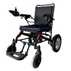 Poylin Akülü Tekerlekli Sandalye | Katlanabilir Çelik Şase, Çift Yön Joystick P205