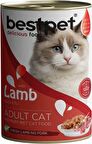 BestPet Kuzu Etli Yetişkin Kedi Konservesi 400gr