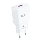 LinkTech T448e Strong 18W QC3.0 Hızlı Şarj Adaptörü (Başlık)