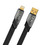 Linktech K471 Mecha Style USB - Lightning 12W 2.4A 1.2mt Şarj Kablosu