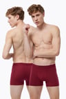 Erkek Gri 2 Li Pamuk Elastan Boxer 075
