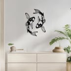 Modern Metal Duvar Tablosu – Salon, Ofis ve Kafe Dekoru | Premium Metal Duvar Süsü | Şık Minimal Duvar Dekorasyonu
