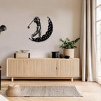 Modern Metal Duvar Tablosu – Salon, Ofis ve Kafe Dekoru | Premium Metal Duvar Süsü | Şık Minimal Duvar Dekorasyonu