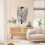 Modern Metal Duvar Tablosu – Salon, Ofis ve Kafe Dekoru | Premium Metal Duvar Süsü | Şık Minimal Duvar Dekorasyonu