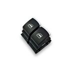 VW Amarok 2010-2016 Sol Kapı Cam Düğmesi Çiftli Kromlu 5K3959857B