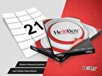 HerBoy 70 mm x 42.43 mm 100 Sayfa Lazer Etiket HB-1124