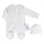 Ciccim Baby Pamuklu Prematüre Bebek Tulumu 4947