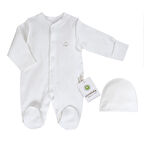 Ciccim Baby Pamuklu Prematüre Bebek Tulumu 4947