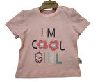 Ciccim Baby T-Shirt Cool Girl Pembe