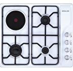 Süsler Sso-2125 Doğalgazlı 4 Gözlü Solo Ocak