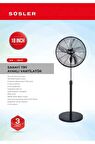 SÜSLER SV 1817 VANTİLATÖR