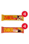 Züber Yer Fıstıklı ve Portakallı Meyve Bar Paketi (40 g x12 Adet)