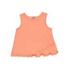 Panço Kız Çocuk Asimetrik Kesimli Atlet Oranj