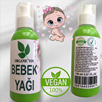 Organic YOU Organik (Vegan) Bebek Bakım ve Masaj Yağı 150 ml