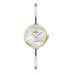 Essence D1242.220 Taşlı Tasarım Metal Kordon Metal Kasa 3 ATM Suya Dayanıklı Metalik-Altın Renk Kadın Kol Saati