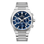 Slazenger SL.09.2540.2.02 Çelik Kordon Çelik Kasa 10 ATM Suya Dayanıklı Metalik Renk Erkek Kol Saati