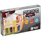 Four Color Game Ahşap Çocuk Akıl Zeka Oyunu ( Dört Renk Oyunu )