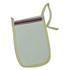 Doğal İpek Sırt ve Vücut Masaj Kesesi Beyaz Renkli 16cm x25cm