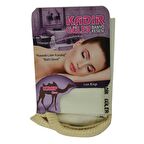 Kadir Güler Doğal İpek Saf Krep Sırt Kesesi Beyaz Renkli 13x74cm