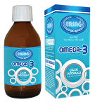 Ersağ Omega 3 Sıvı (Çilek Aromalı) Gıda Takviyesi 100 Ml.