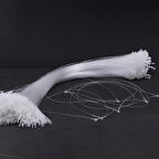 Fuyaku 20" Elle Geçmeli Kılçık Etiketleme Plastiği Şeffaf (1.000 Adet)