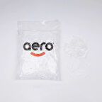 Aero Gömlek Klipsi 38 mm Beyaz (2.000 Adet)