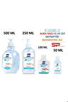 4 Lü Dezenfektan El Ve Cilt Jeli 500 Ml.+250 Ml.+100 Ml.+50 Ml Konıx Biyosidal Ruhsatlı 4 Lü