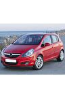 Opel Corsa D Krom Cam Çıtası 6 Prç 2007-2014