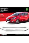 Opel Corsa E Krom Cam Çıtası 6 Prç. 2015 Üzeri