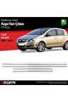 S-dizayn Opel Corsa D Krom Kapı Yan Çıtası 2007-2014