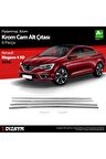 Renault Megane 4 Sd Krom Cam Çıtası 6 Prç. 2016 Üzeri