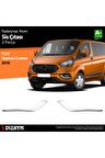 Ford Tourneo Custom Krom Sis Çıtası 2 Parça 2018 Üzeri