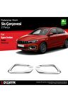 S-dizayn Fiat Egea Sedan Krom Sis Çerçevesi 2 Prç. 2020 Üzeri (mat Krom)