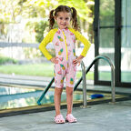 Owli SunSafe UV Korumalı Swimsuit Mayo Flamingo