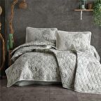 Clasy Çift Kişilik Yatak Örtüsü Tuva Yeşil