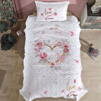 Clasy Ranforce %100 Pamuk Tek Kişilik Dört Mevsim Set Dream V1 Bej