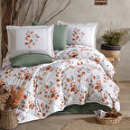 Clasy Ranforce %100 Pamuk Çift Kişilik Yorgan Seti Ruska V1 Mint