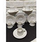 Bambum LARA 6 Kişilik Porselen Fincan Takımı