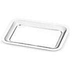 Altınbaşak Paslanmaz Mini Dikdörtgen Tepsi 16,5*23,5 (A 546 01)