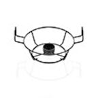 Altınbaşak A 639 22 Kavurma Sacı Standı 22 cm