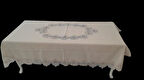 VNL FANTAZİ MASA ÖRTÜSÜ LAVİN KREM-BEJ