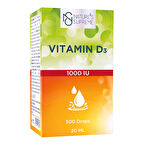 Nature's Supreme Vitamin D3 1000 IU 20 mL Damla - AROMASIZ