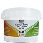 Yeşil Gıda Renklendiricisi Toz Suda Çözünür E142 100 g