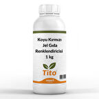 Koyu Kırmızı Jel Gıda Renklendiricisi e129 1 kg